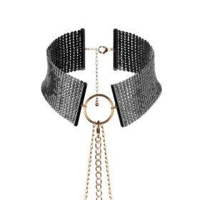 bdsm metal mesh necklace Color black or gold