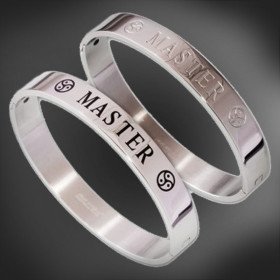 joyas pulsera BDSM acero inoxidable - Maestro dominante