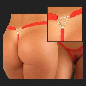 Sexy strass G-String 