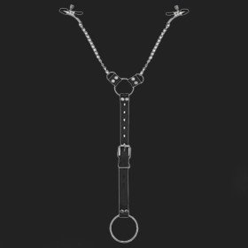 man nipple clamp and cock-ring