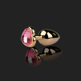 Bijoux  style Rosebud coeur Gold/Pink