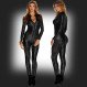 sexy Catsuit brillante Imitation Schlange