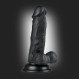 Dildo realistic black - 15 cm