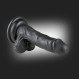 Dildo realistic black - 15 cm