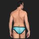 Culotte sexy en dentelle bleue pour hommes