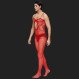 Crotchless Floral Fishnet Bodystocking For Men