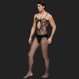 Crotchless Floral Fishnet Bodystocking For Men