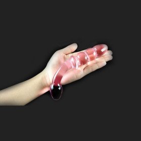 Anal Dildo Bead Cristal Cristal Butt Plug Estimulación vaginal Plug anal