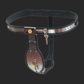 bdsm bondage ceinture chasteté  femme