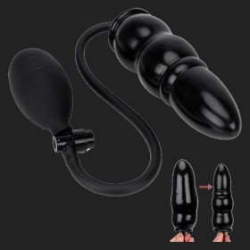 Perles anales gonflables en Silicone, Plug Anal