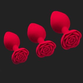 Rosebud anal plug Erotic The flower of pleasure