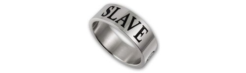 Stainless steel ring - Master - slave-mistress BDSM Triskel